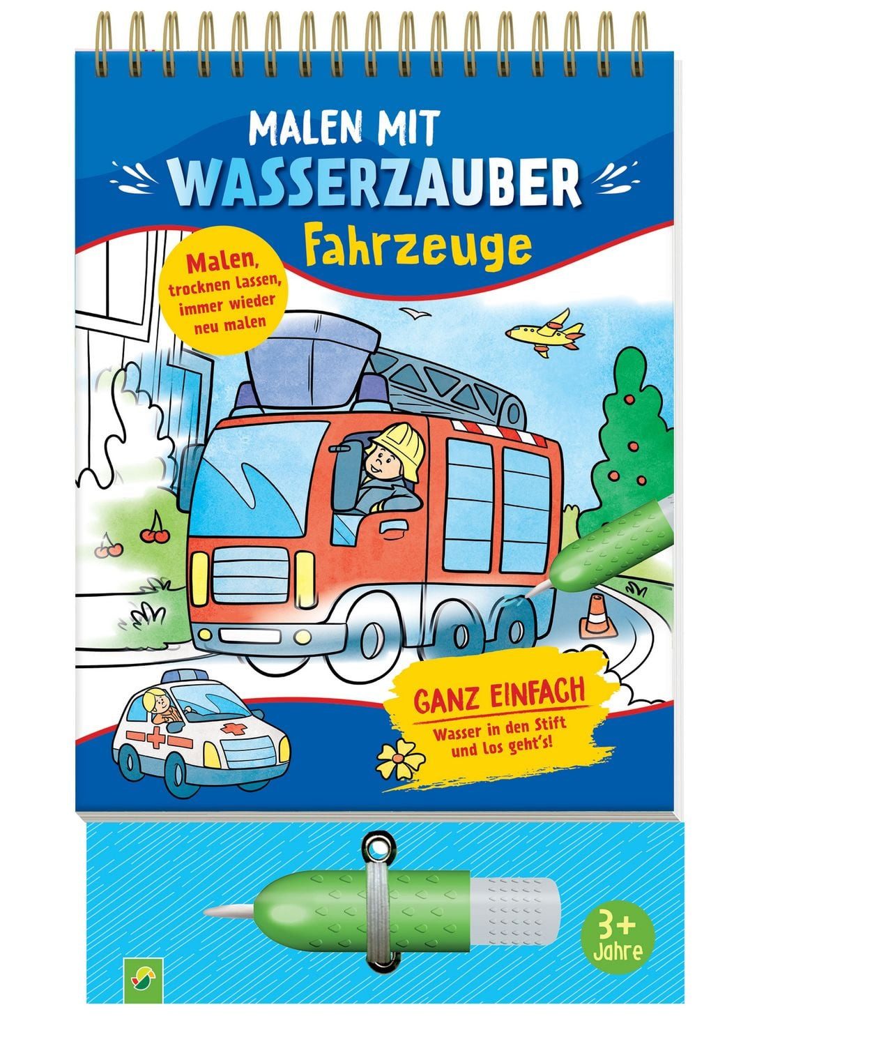Malen mit Wasserzauber Fahrzeuge / diverse