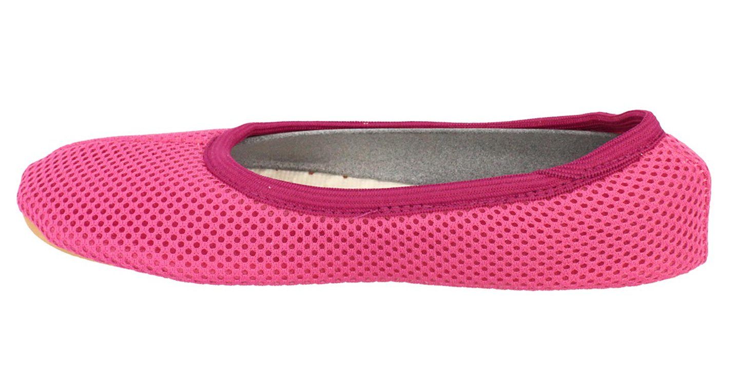 Beck Schläppchen AirBecks Mesh mit atmungsaktiver Sohle Gymnastikschuh (in vielen Farben und Größen erhältlich, robuste und flexible Materialien, leichter Barfußschuh) Laufsohle und Obermaterial sind atmungsaktiv