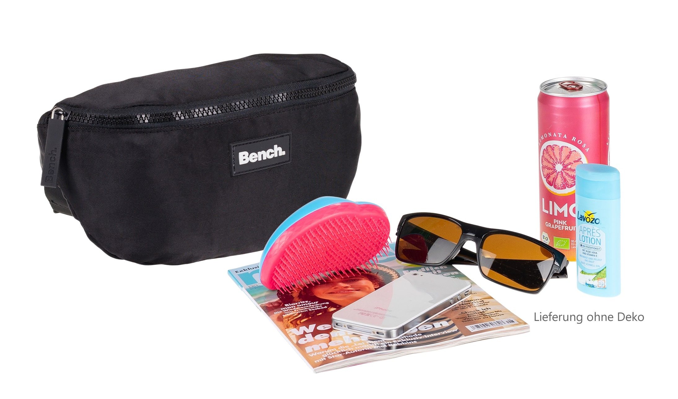 Bench. Bauchtasche Crossbag Hüfttasche Crossover Handtasche Tasche, Wimmerl klein Festivaltasche Handtasche Nova 64217 + Schlüsseletui