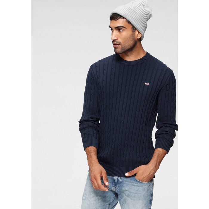 Tommy Jeans Strickpullover TJM ESSENTIAL CABLE SWEATER