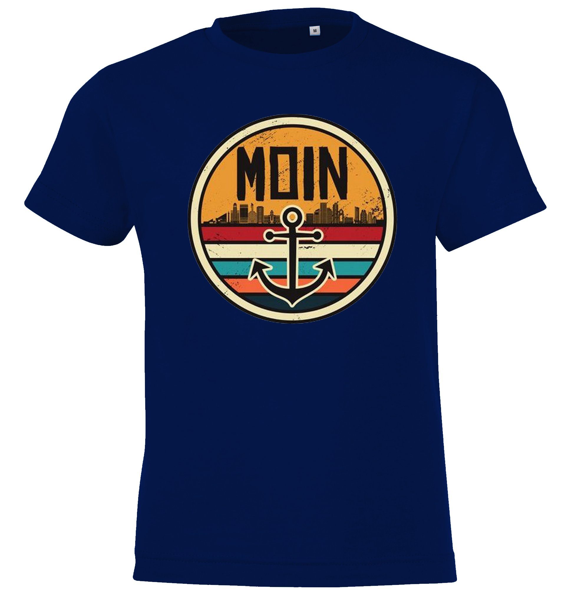Youth Designz T-Shirt Moin Kinder Shirt für Jungen und Mädchen mit lustigem Frontprint
