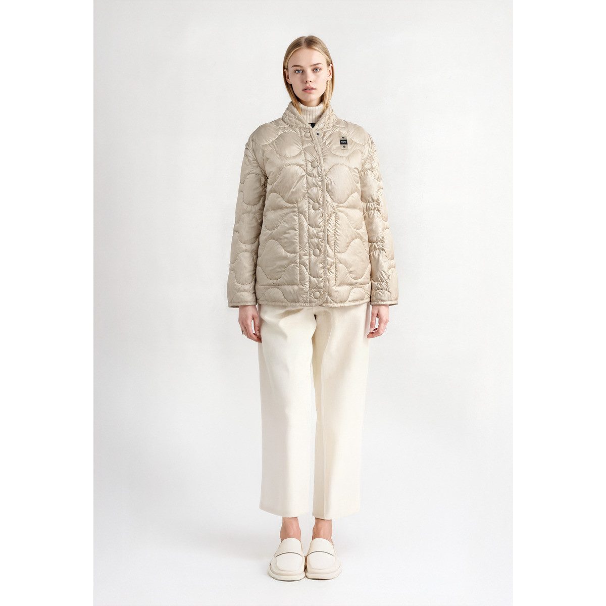 Blauer Steppjacke Marcy Damen Winterjacke, Übergangsjacke, Windjacke, Outdoorjacke, Mantel