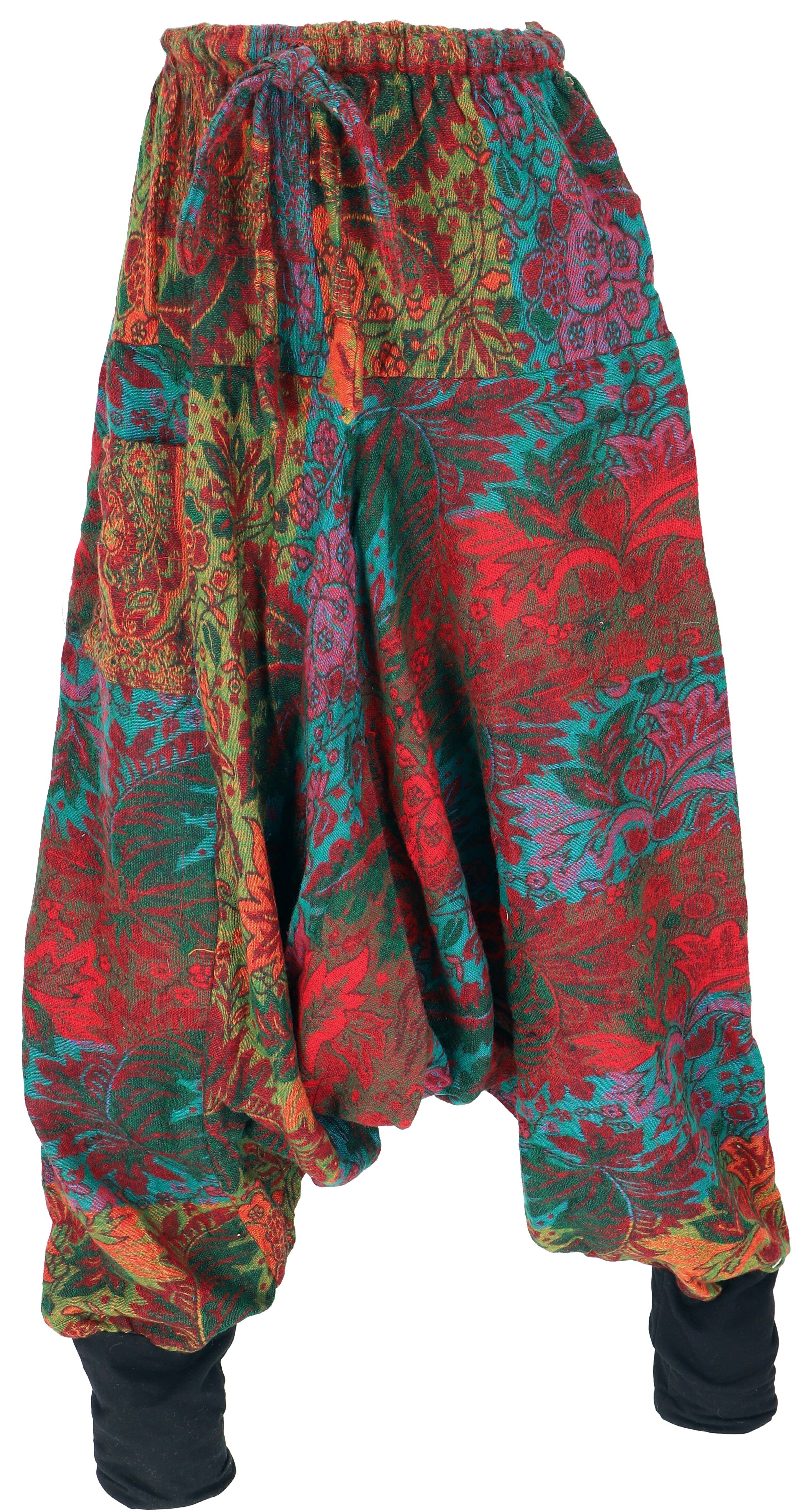 Guru-Shop Relaxhose Flauschige Haremshose, Pluderhose, Pumphose,.. günstig online kaufen