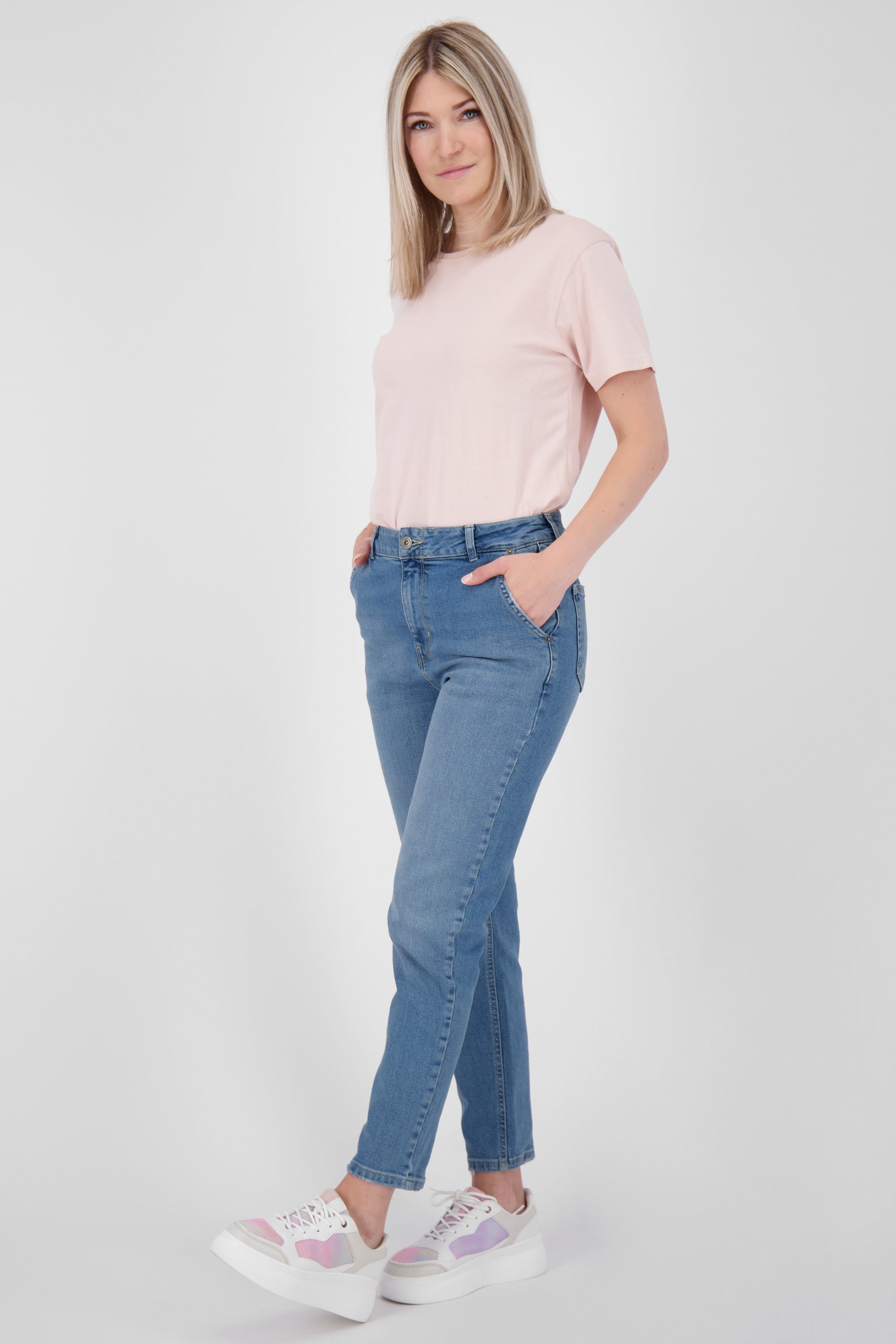 washed Pants Damen LaureenAK denim Mom-Jeans Alife Kickin light DNM A & Jeanshose