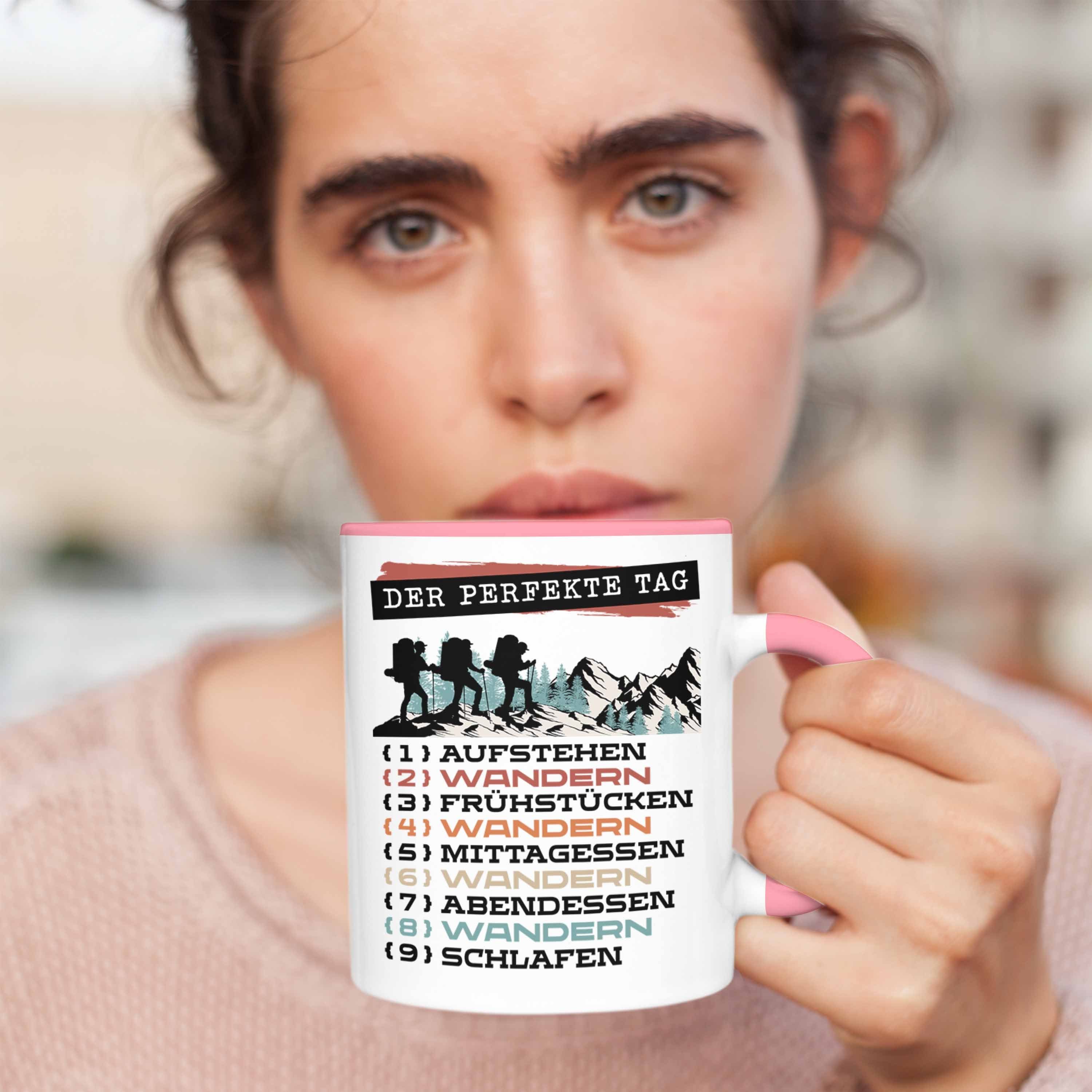 Wandern für Trendation Wander-Fans Rosa Trendation Der Spruch P Tasse Tasse Berge - Geschenk