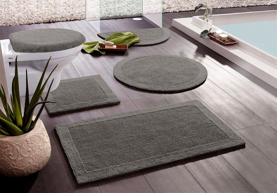 Badematte Kapra, Badvorleger, Badezimmer Teppich