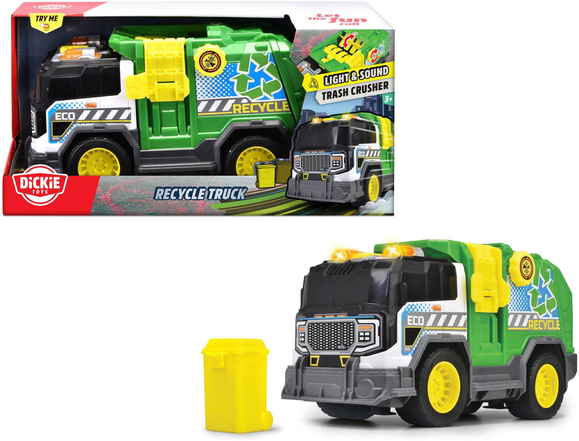 Dickie Toys Spielzeug-LKW Recycle Truck, mit günstig online kaufen