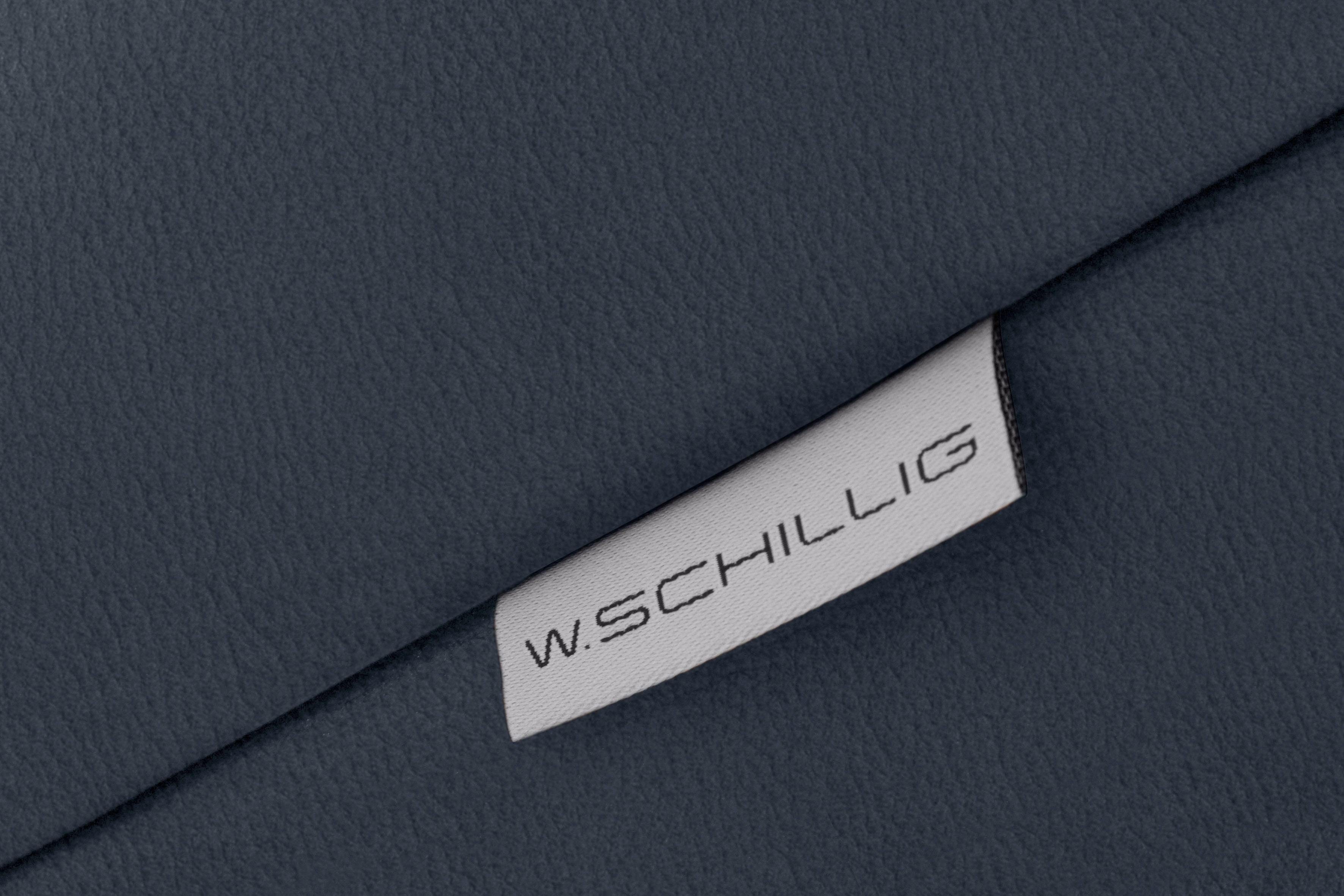W.SCHILLIG 2-Sitzer finn, German Design cm Breite glänzend, 230 Award 2016, Fußgestell Chrom