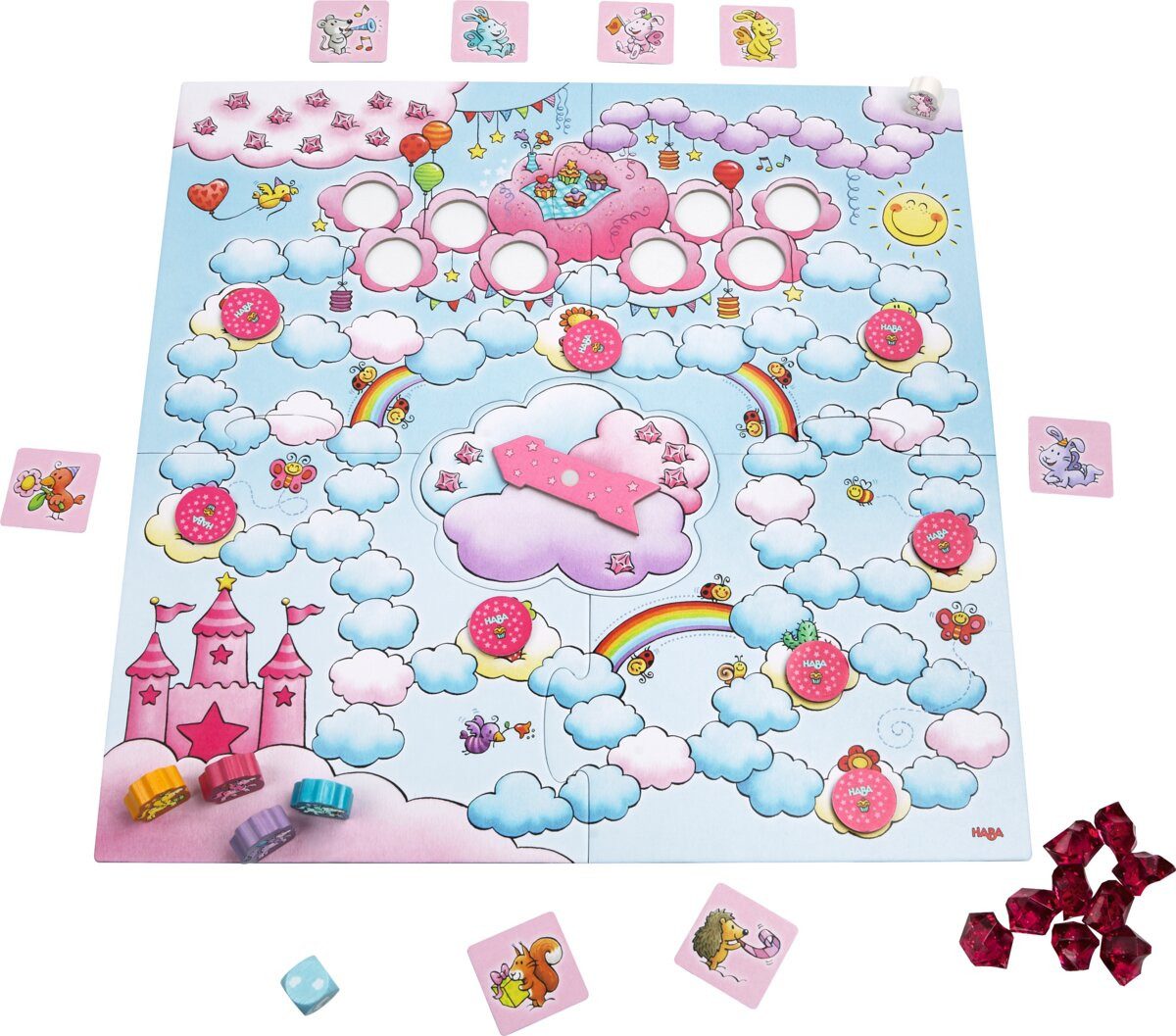 Haba Spiel Einhorn Glitzerglück Eine Party für Rosalie, Lernspiel