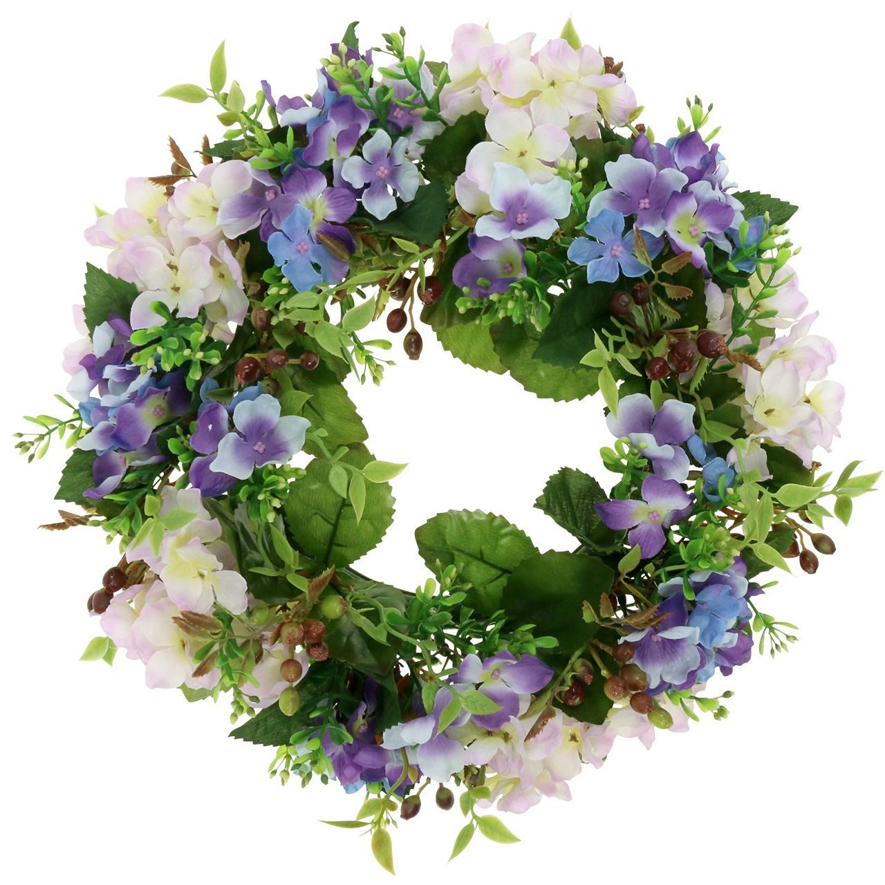 Viana Dekokranz Kranz Hortensien/Beeren Lila Ø30cm günstig online kaufen
