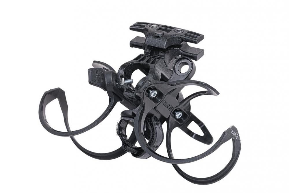 Zefal Fahrrad-Flaschenhalter Zefal Doppel Flaschenhalter Tri Glasfaserverstärkter Verbundstoff, sw