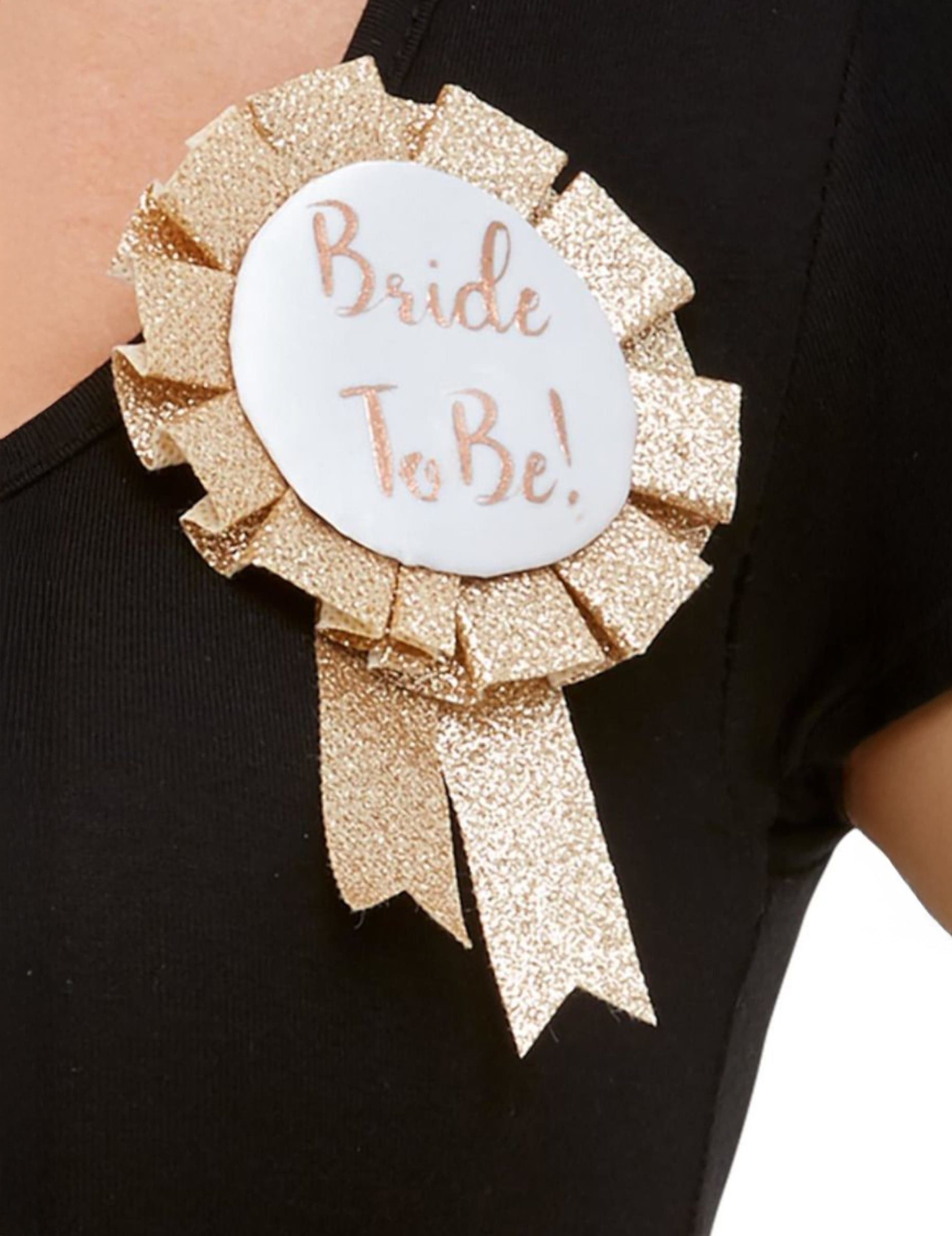 Rubies Niederlande b.v. Kostüm Braut-Abzeichen Bride To Be gold