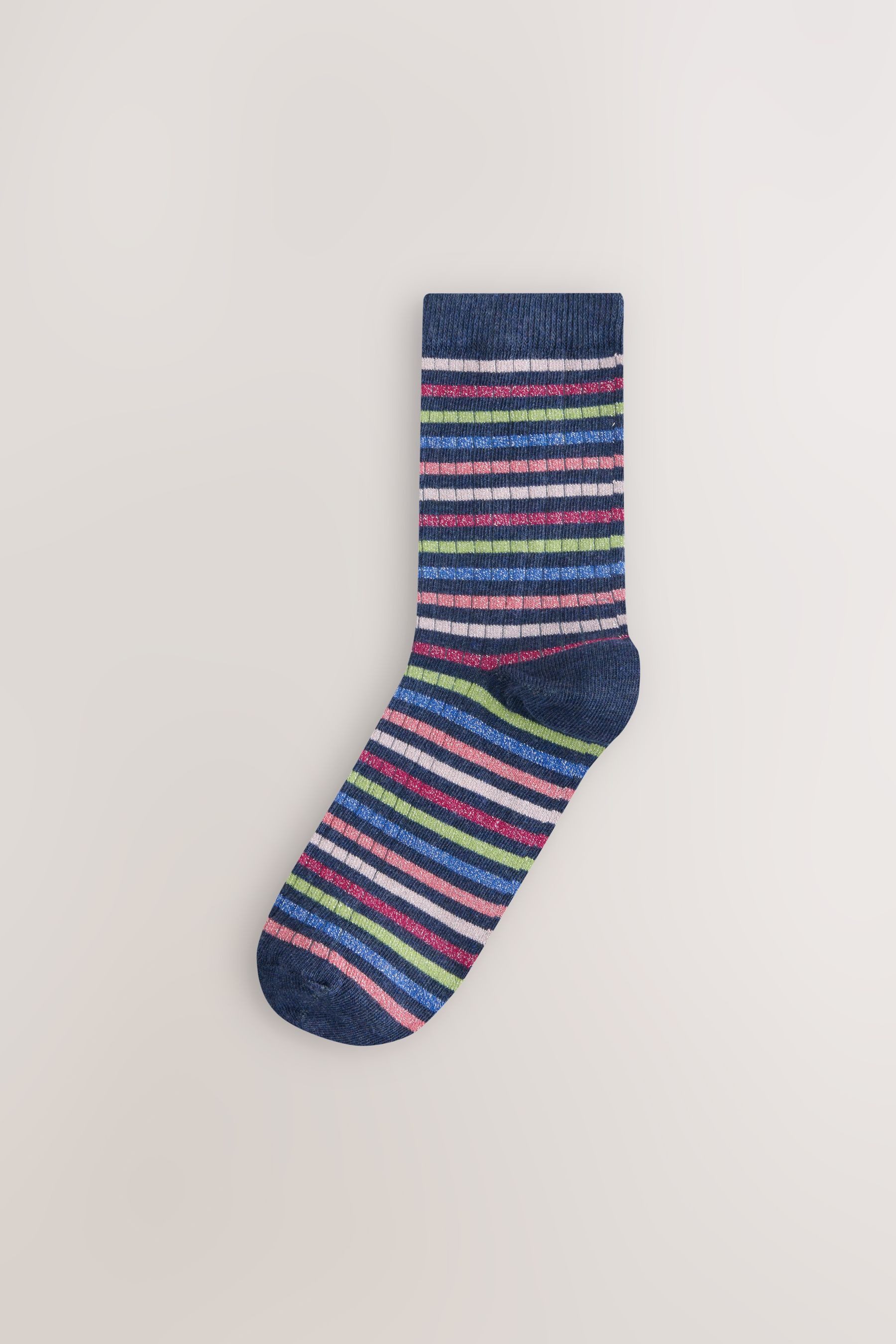 Next Kurzsocken Söckchen mit Glitzerstreifen, 3er-Pack (1-Paar)