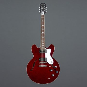 Epiphone Halbakustik-Gitarre, Noel Gallagher Riviera Dark Wine Red - Halbakustik Gitarre