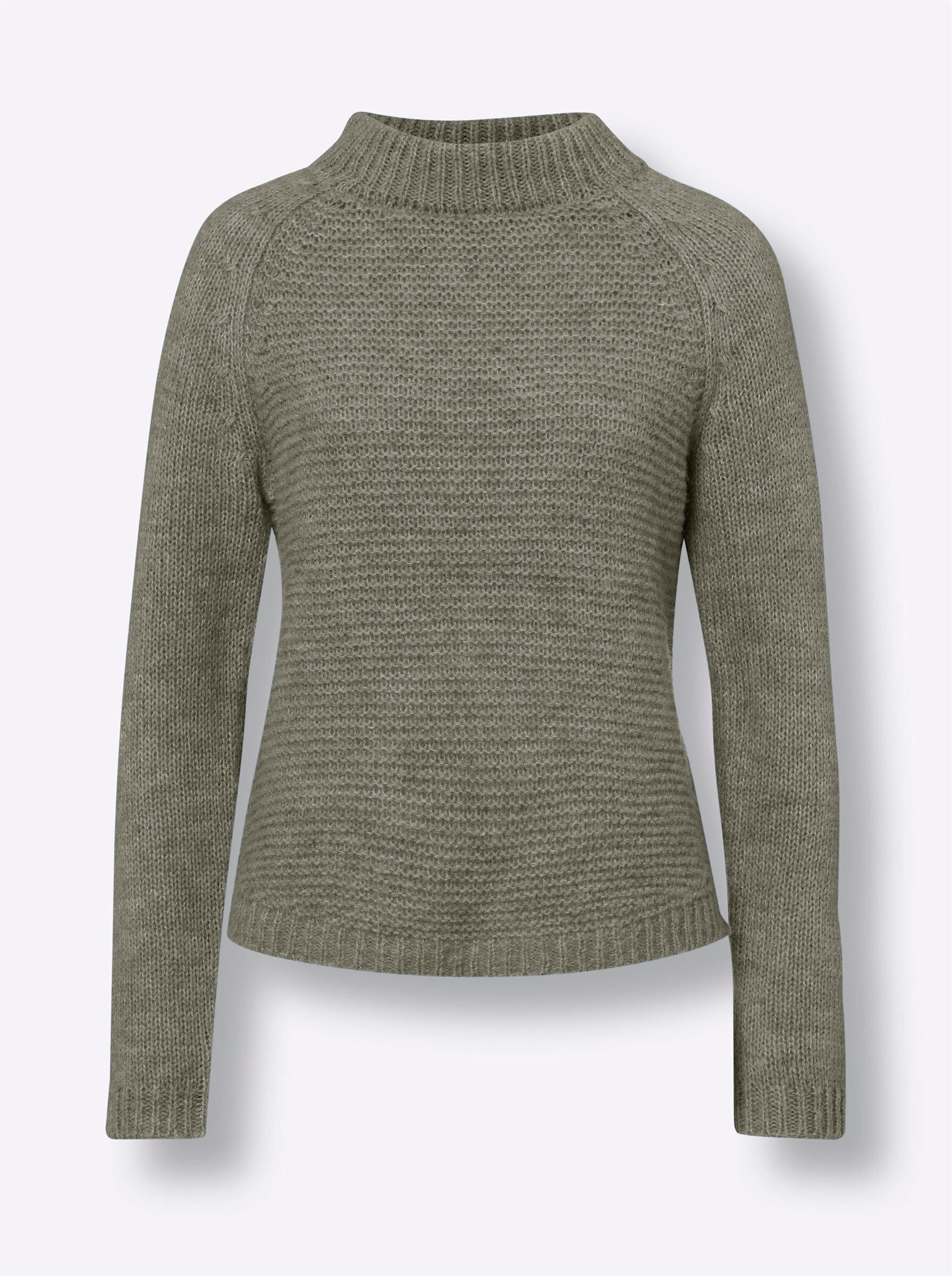 heine Strickpullover Pullover Langarm Links-Strick