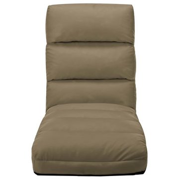 möbelando Chaiselongue Altlay, L/B/H/T: 175x56x20x20 cm, aus Kunstleder in Cappuccino-Braun