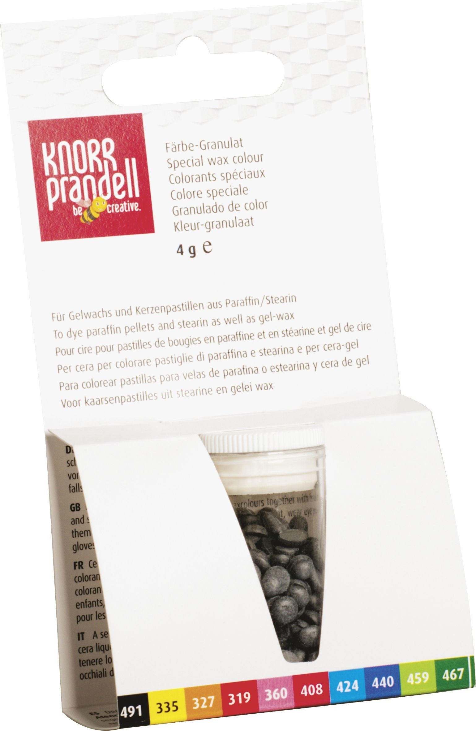 Knorr Prandell Bastelfilz Wachsfarbe 4 g dunkelblau