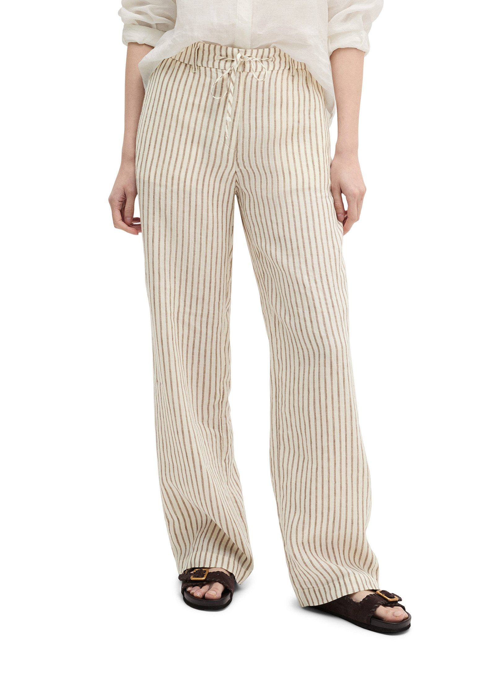 Marc O'Polo Chinohose mit garngefärbtem Streifenmuster