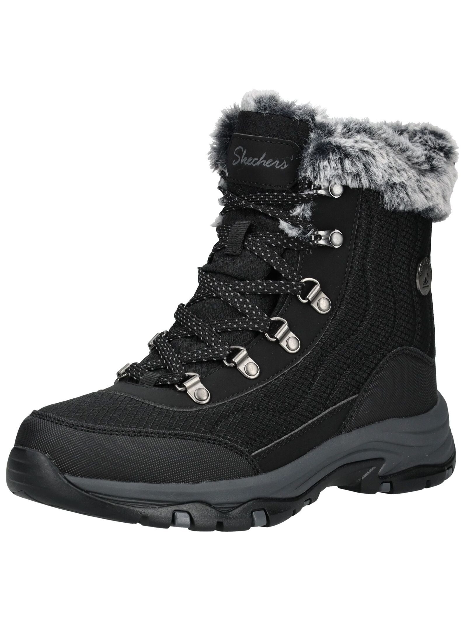 Skechers Skechers Stiefelette Lederimitat/Textil Schnürstiefelette