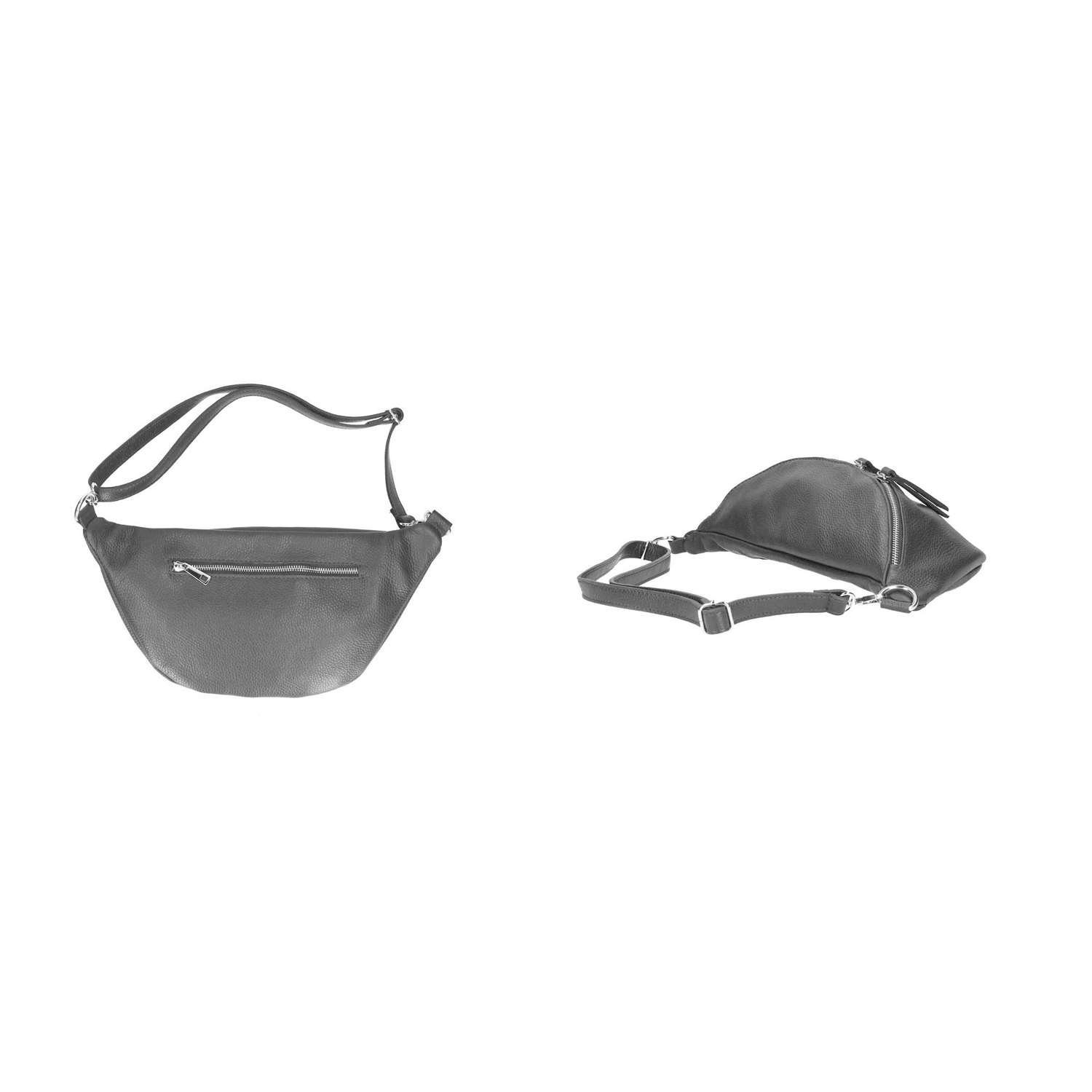 ITALYSHOP24 Schultertasche Damen Leder Tasche CrossBody Brusttasche BodyBag günstig online kaufen