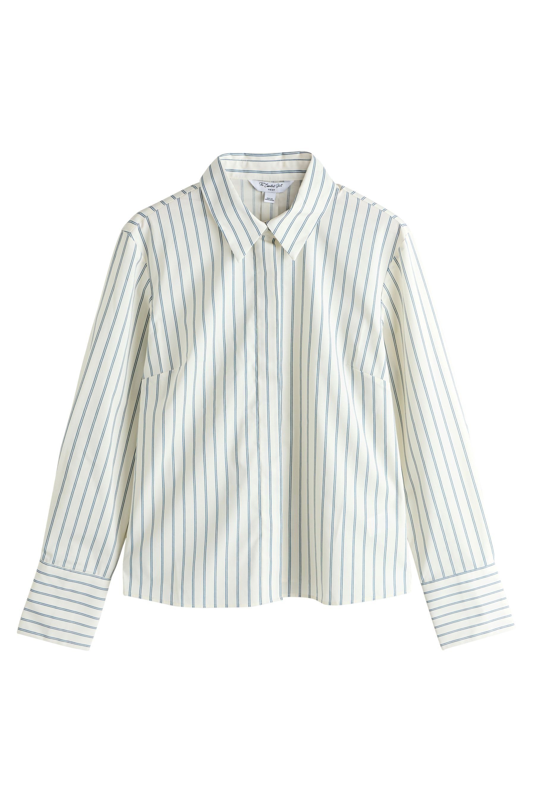 Next Langarmhemd Körpernahes Essential Langarmshirt mit Stretch (1-tlg) günstig online kaufen