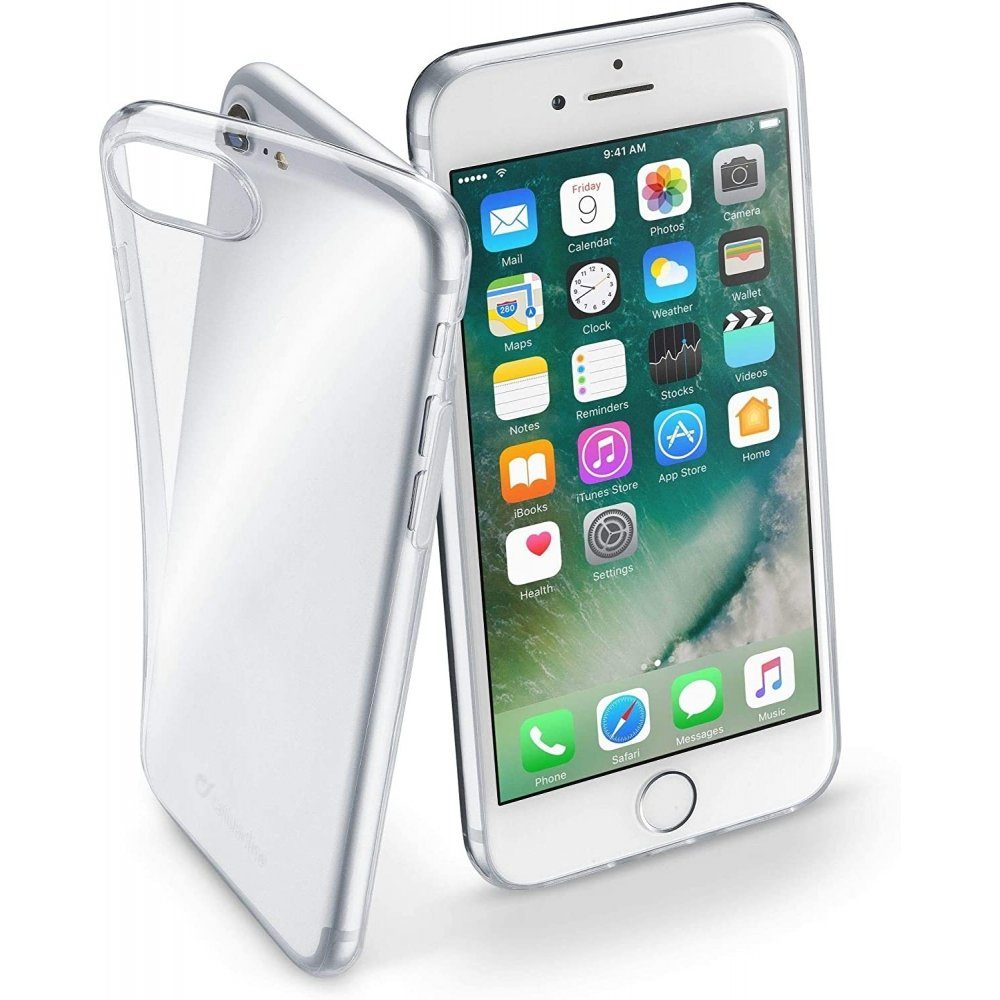 Cellularline Handyhülle Fine Cover Apple iPhone 7 / 8 / SE 2020 / SE 2022 -  Schutzhülle - transparent