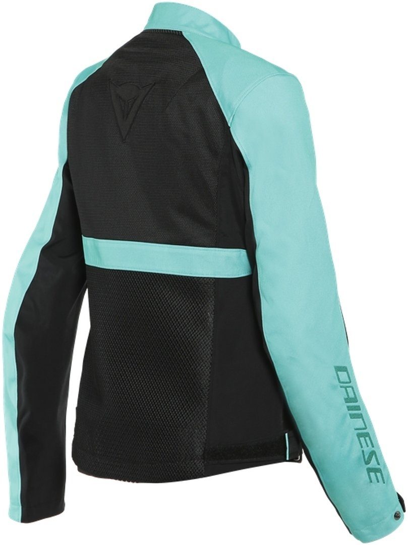 Dainese Motorradjacke Ribelle Damen Air Textiljacke Tex Motorrad Black/Cyan