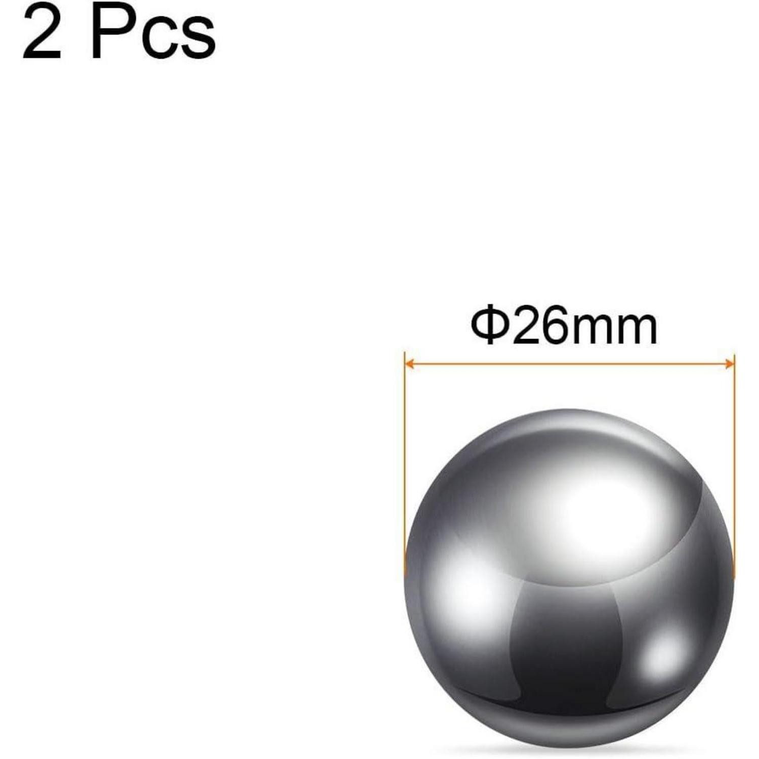 LuxusKollektion Kugellager Kugellager Stahlkugeln 26mm G10 Silber