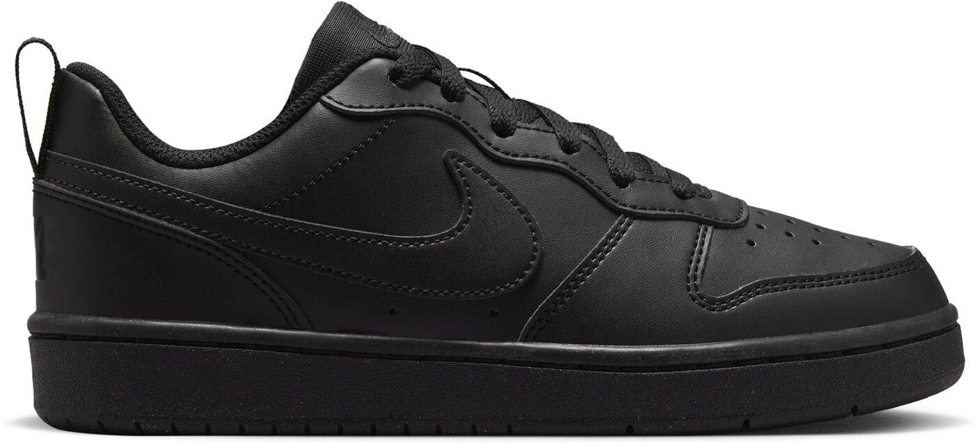Nike COURT BOROUGH LOW RECRAFT (GS) Schwarz/Schwarz/Schwarz Sneaker