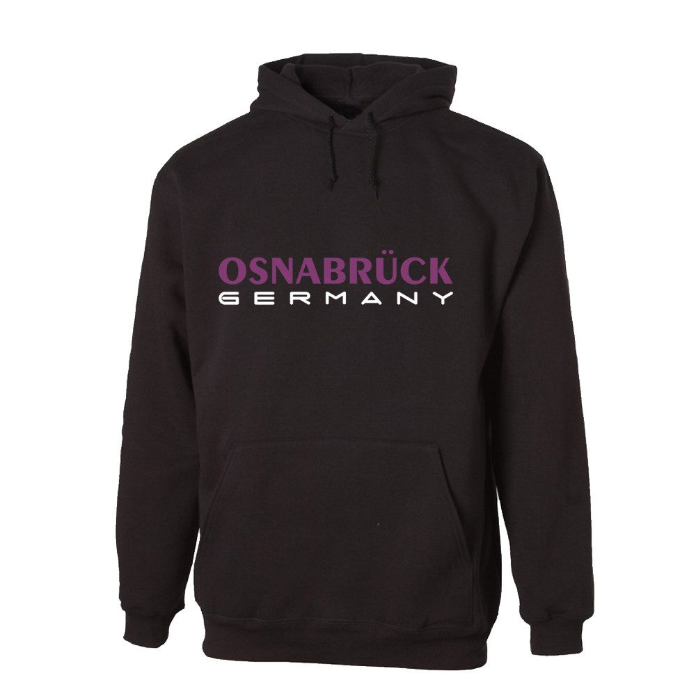 G-graphics Hoodie Osnabrück Germany Unisex Pullover mit einem Motiv für den echten Fan