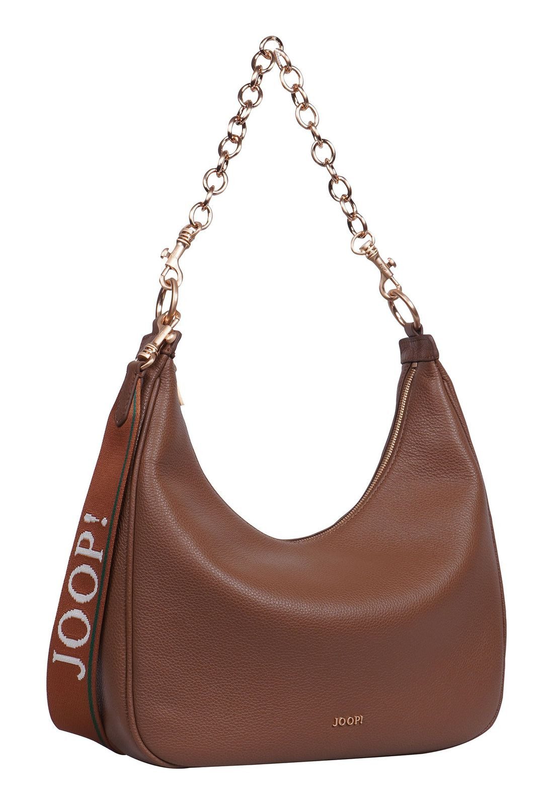 JOOP! Schultertasche Ginger Hobo, aus echtem Rindsleder