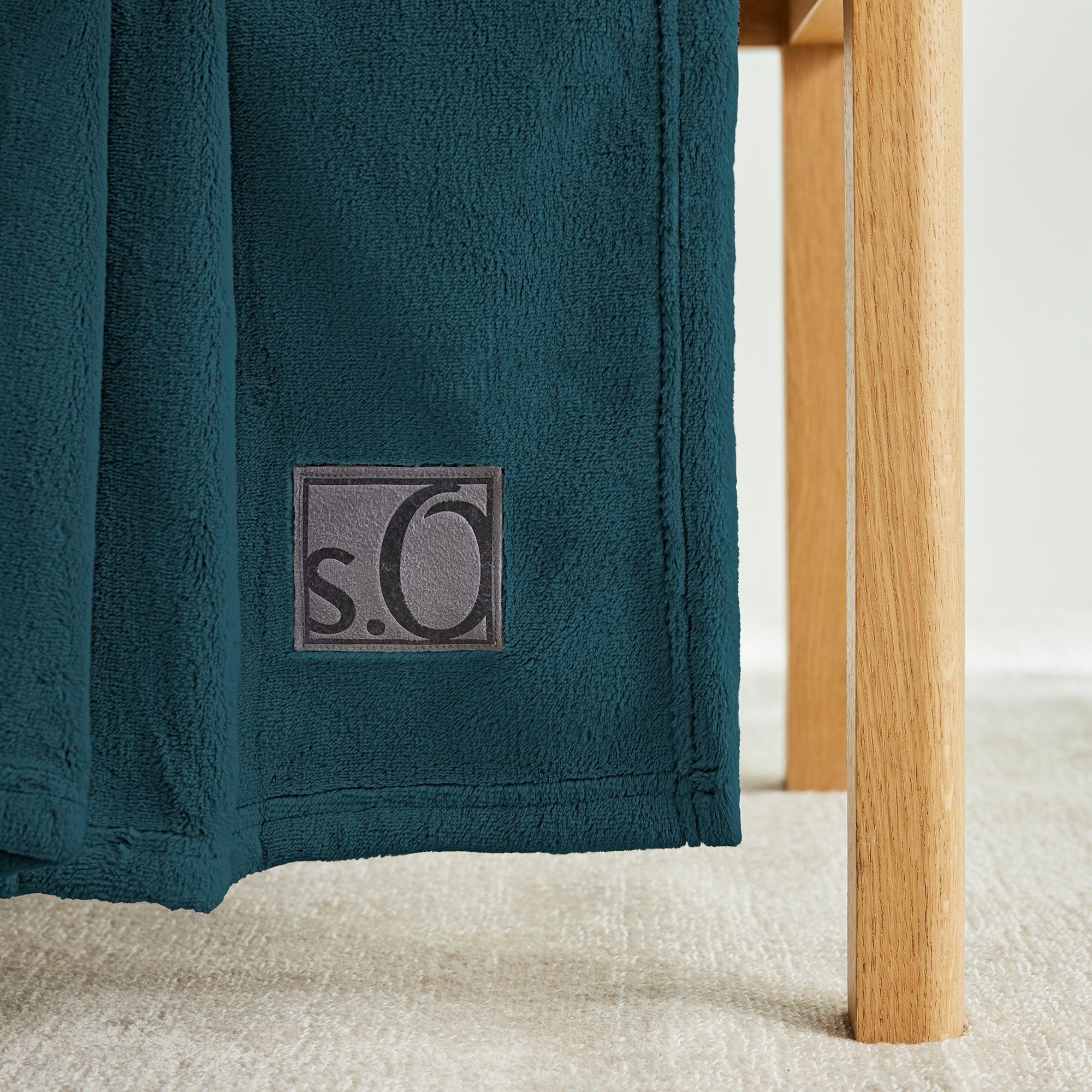 Wohndecke s.Oliver Decke Kuschelsoft, s.Oliver, 150 x 200 cm, in bunten Farben, weich, 330g/m² – Bild 4 von 5