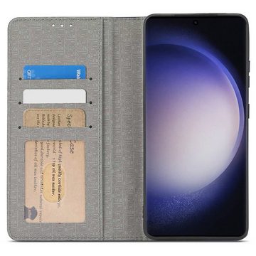 FITSU Handyhülle Handytasche für Samsung Galaxy S23 Ultra Hülle 6,8 Zoll, Handyhülle für Samsung S23 Ultra Schutzhülle, Flip Case mit Kartenfach