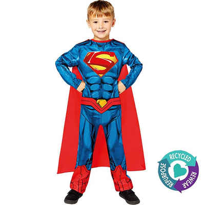 Amscan Kostüm Superman Deluxe Kostüm für Kinder