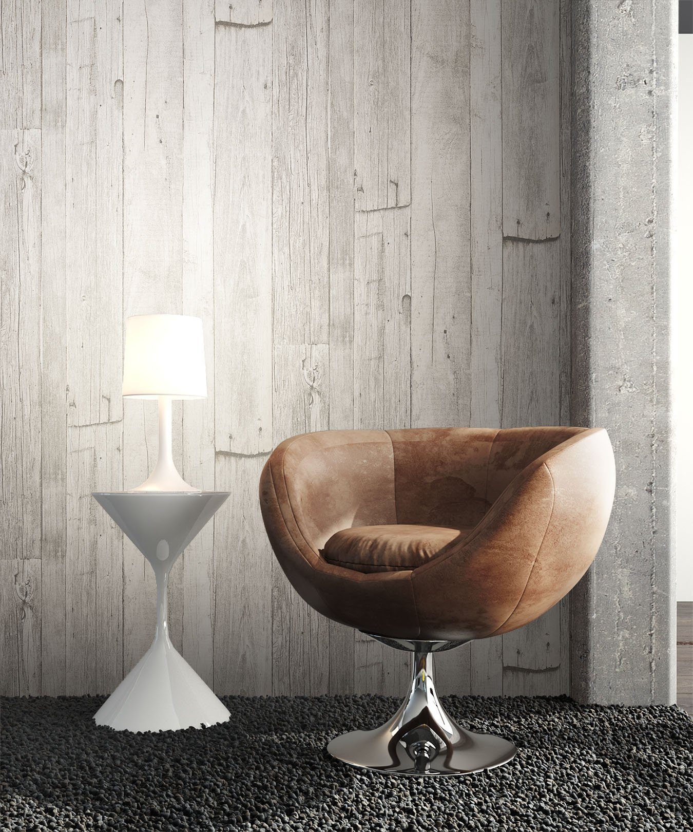 Newroom Vliestapete, Tapete Holzoptik Holztapete 3d günstig online kaufen