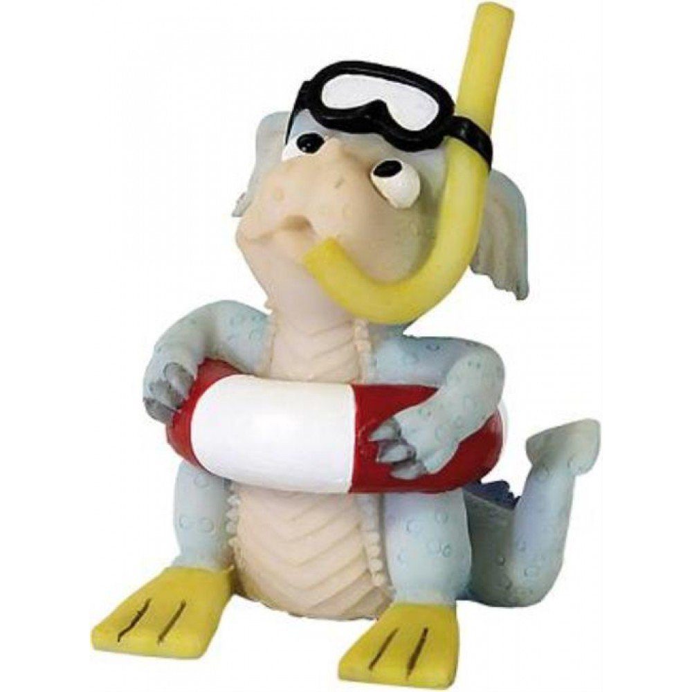 Funny Dragon Dekofigur Dekofigur Funny Dragon Lustiger Drache Sharky Höhe 8,5 cm Kunststoff