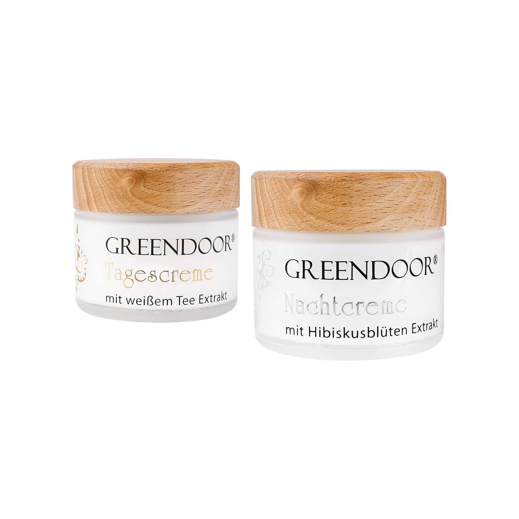 GREENDOOR Pflege-Geschenkset Spar Set Tages- und Nachtcreme