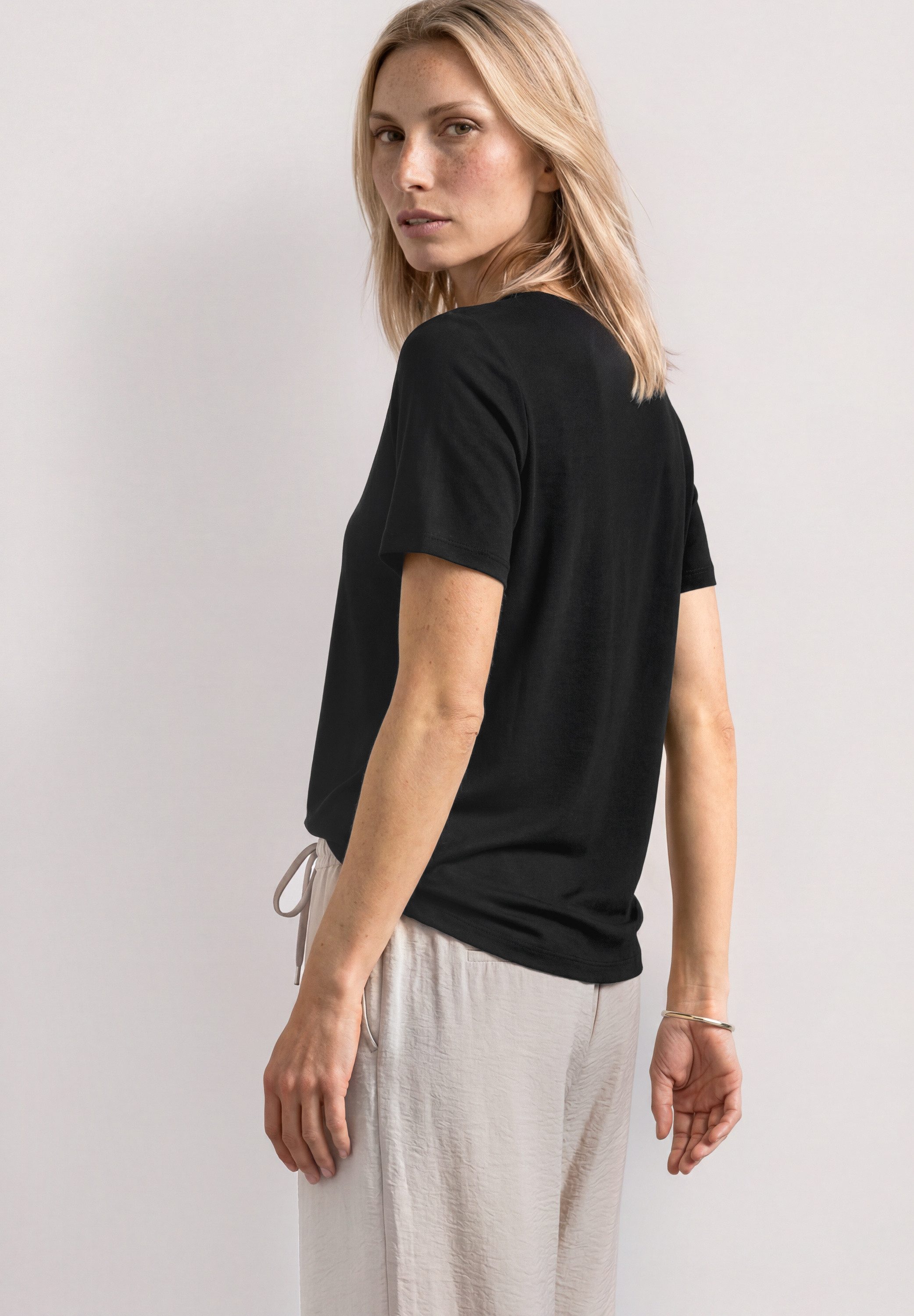 STREET ONE T-Shirt im soften Baumwoll-Mix