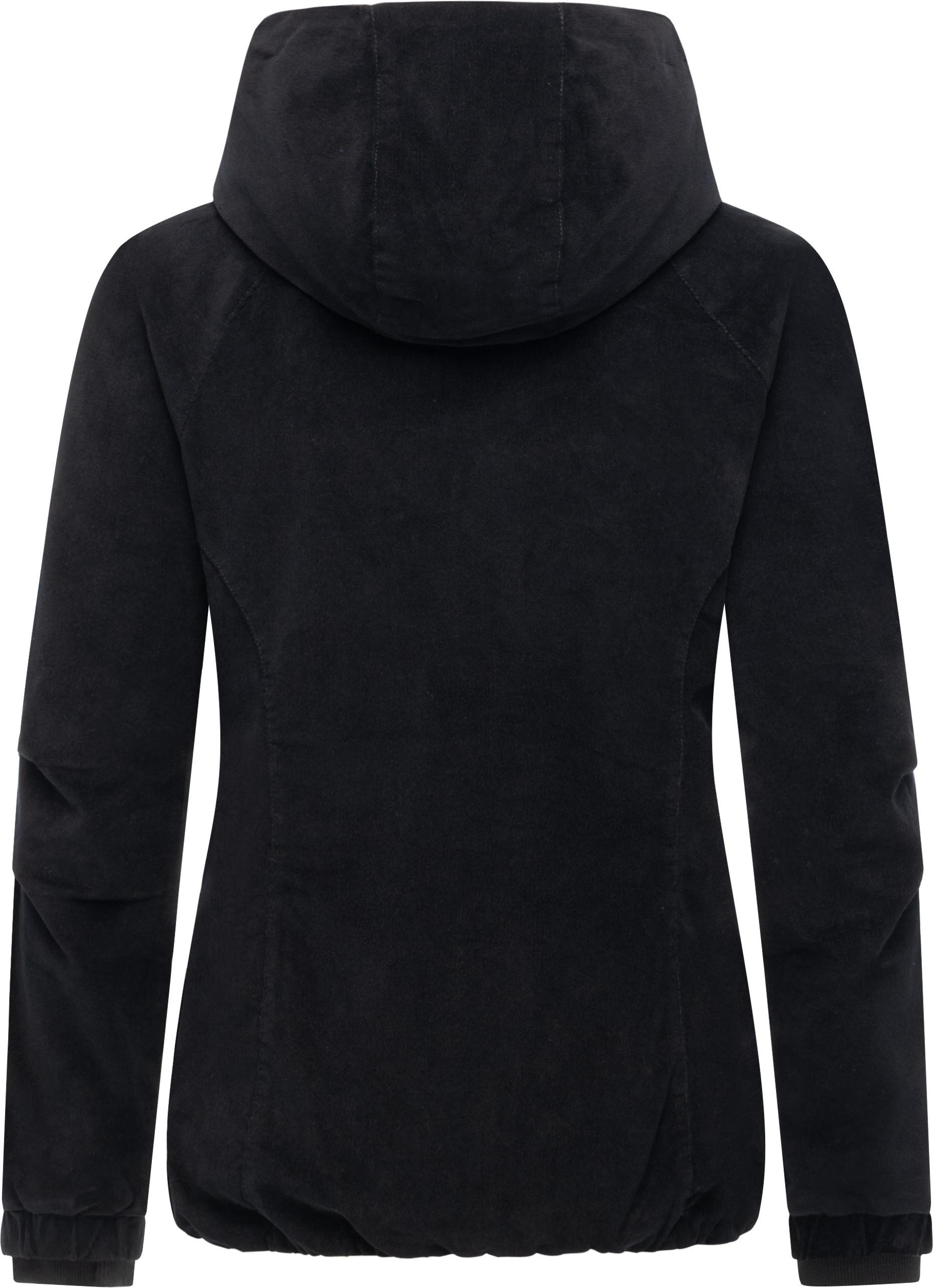 Ragwear Bomberjacke Dizzie Cordy YOUMODO Cordjacke mit verstellbarer Kapuze