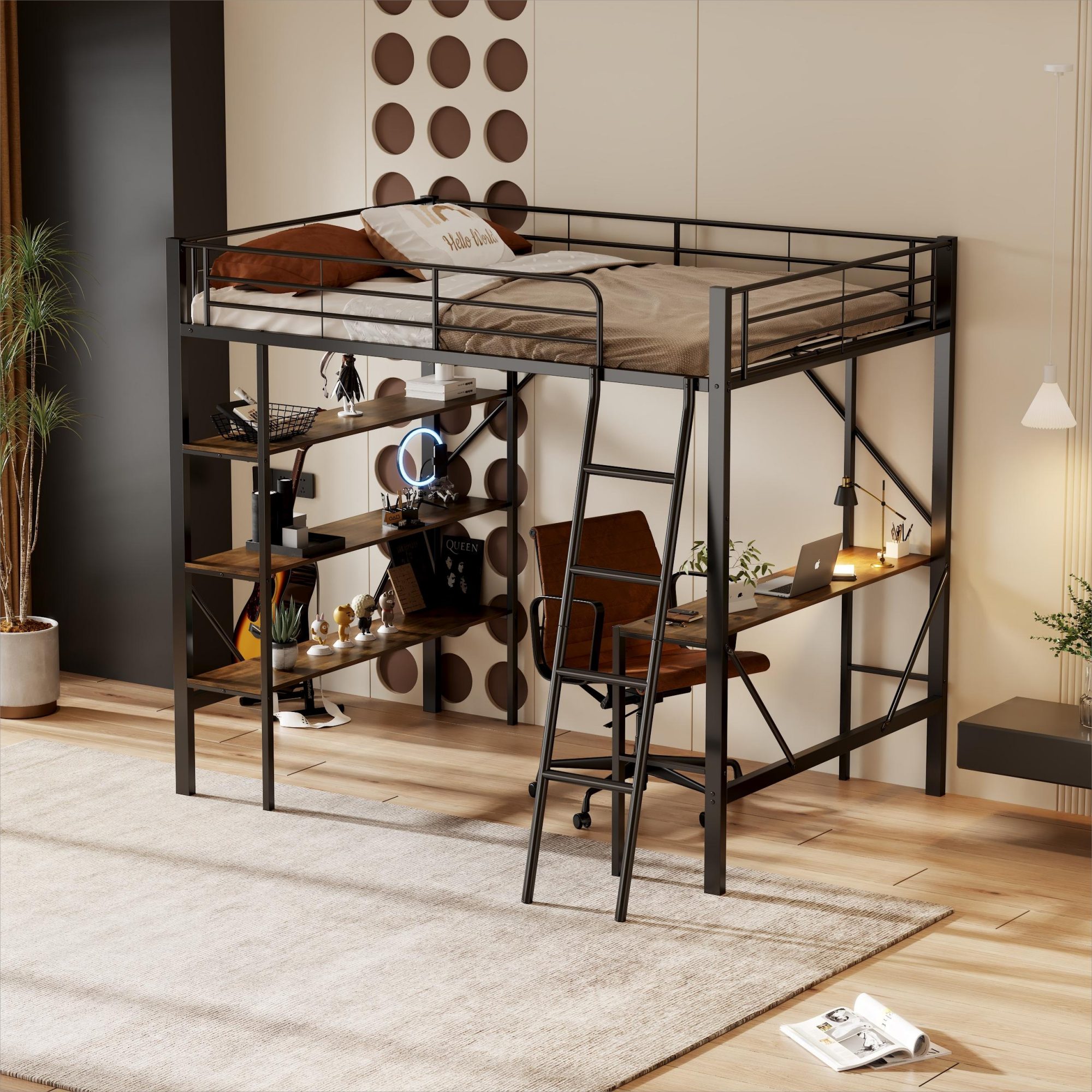 Flieks Hochbett Kinderbett Metallbett Etagenbett mit günstig online kaufen