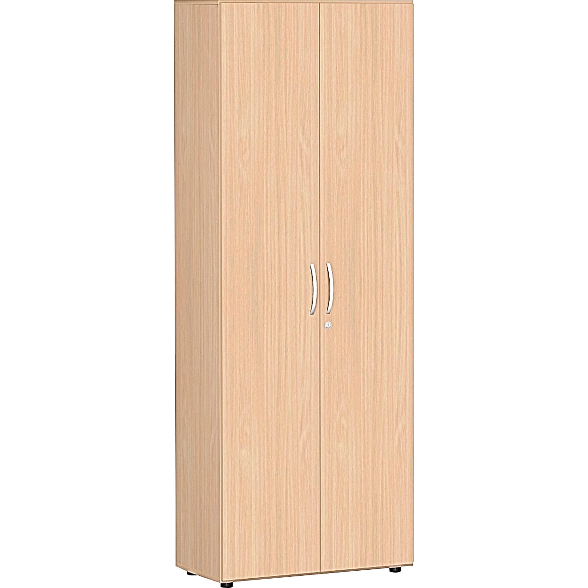 geramöbel Aktenschrank Flügeltürenschrank Flex S-386100-BB 6OH 800x420x2160mm buche