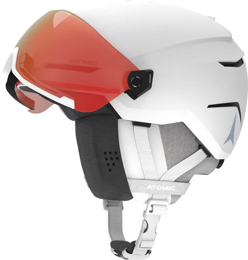 Atomic Skihelm SAVOR VISOR PHOTO White