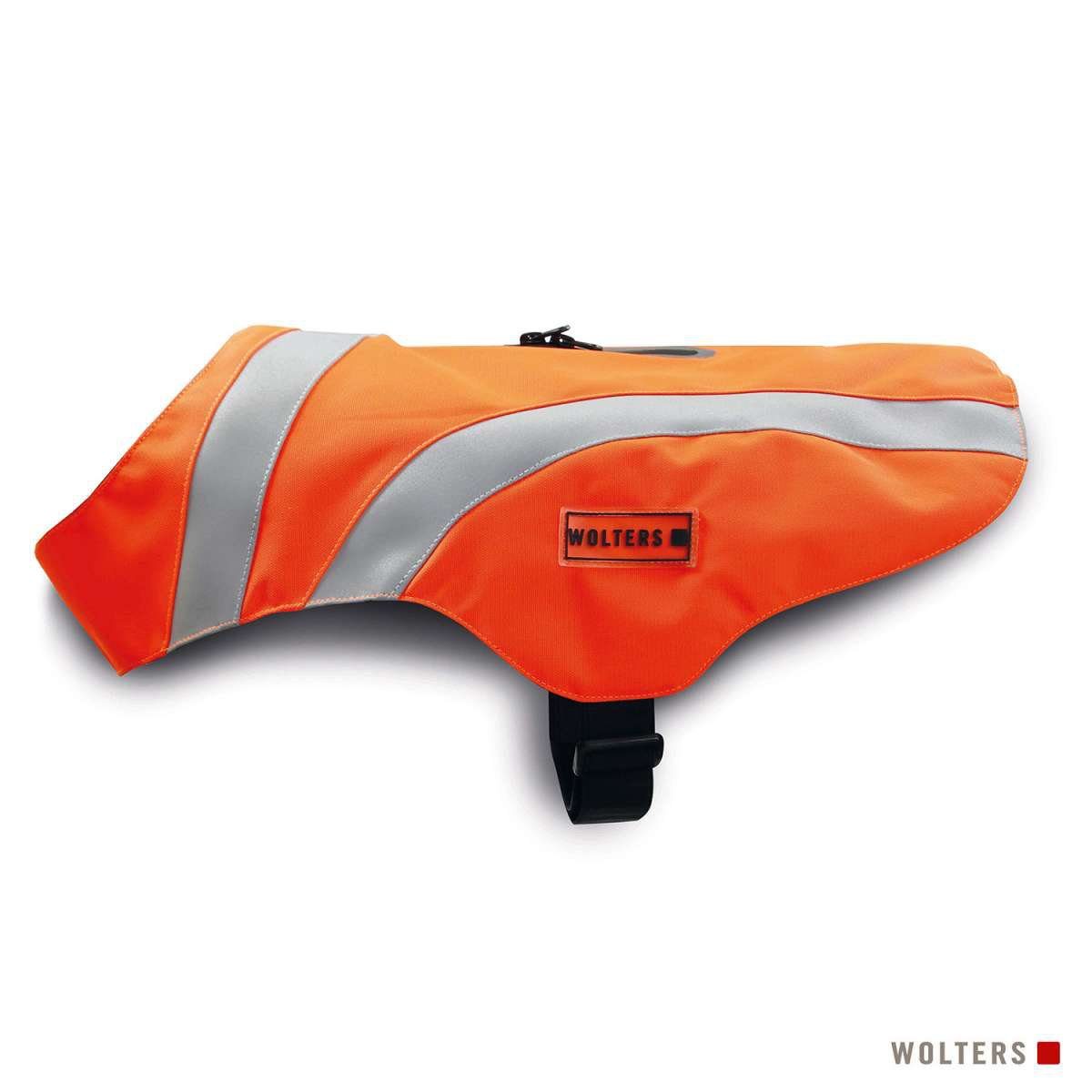 Wolters Hundewarnweste Sicherheitsweste Security neon orange
