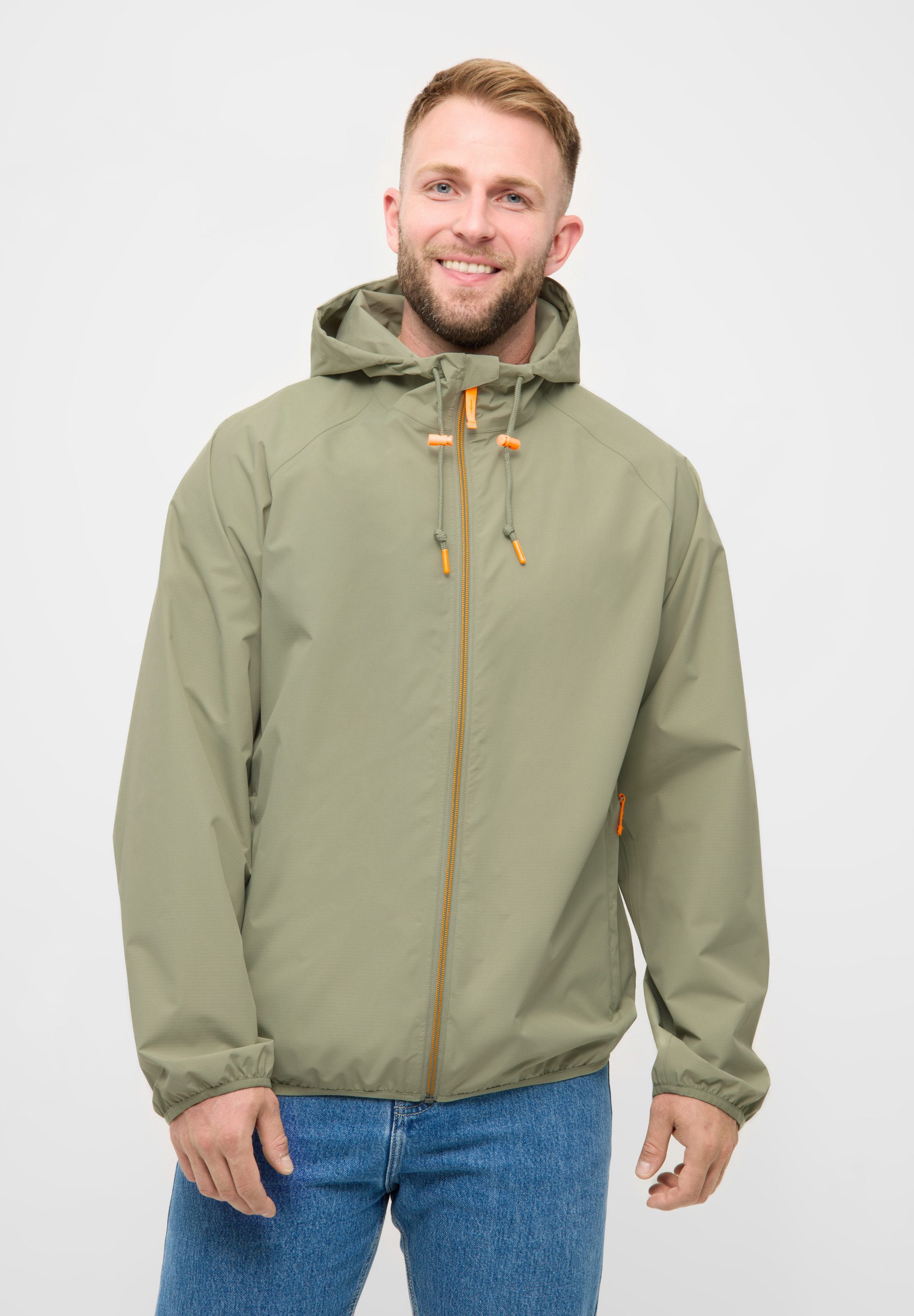 Derbe Funktionsjacke Packby faltbare Jacke, wasserabweisend, winndicht