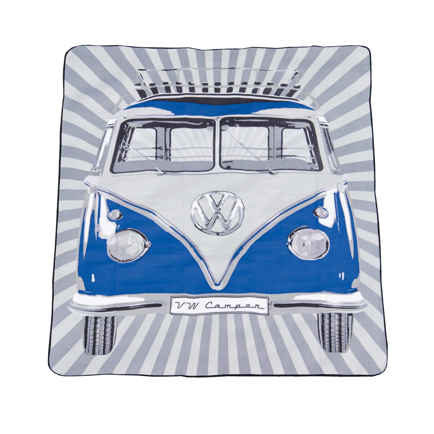 Picknickdecke Volkswagen Picknick-Tages-Überwurf-Kuschel-Decke, VW Collecti günstig online kaufen