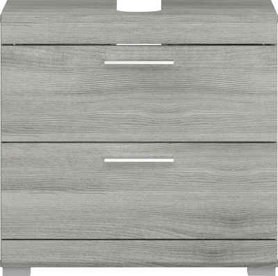 welltime Waschbeckenunterschrank Amsterdam Breite 60cm, Badmöbel