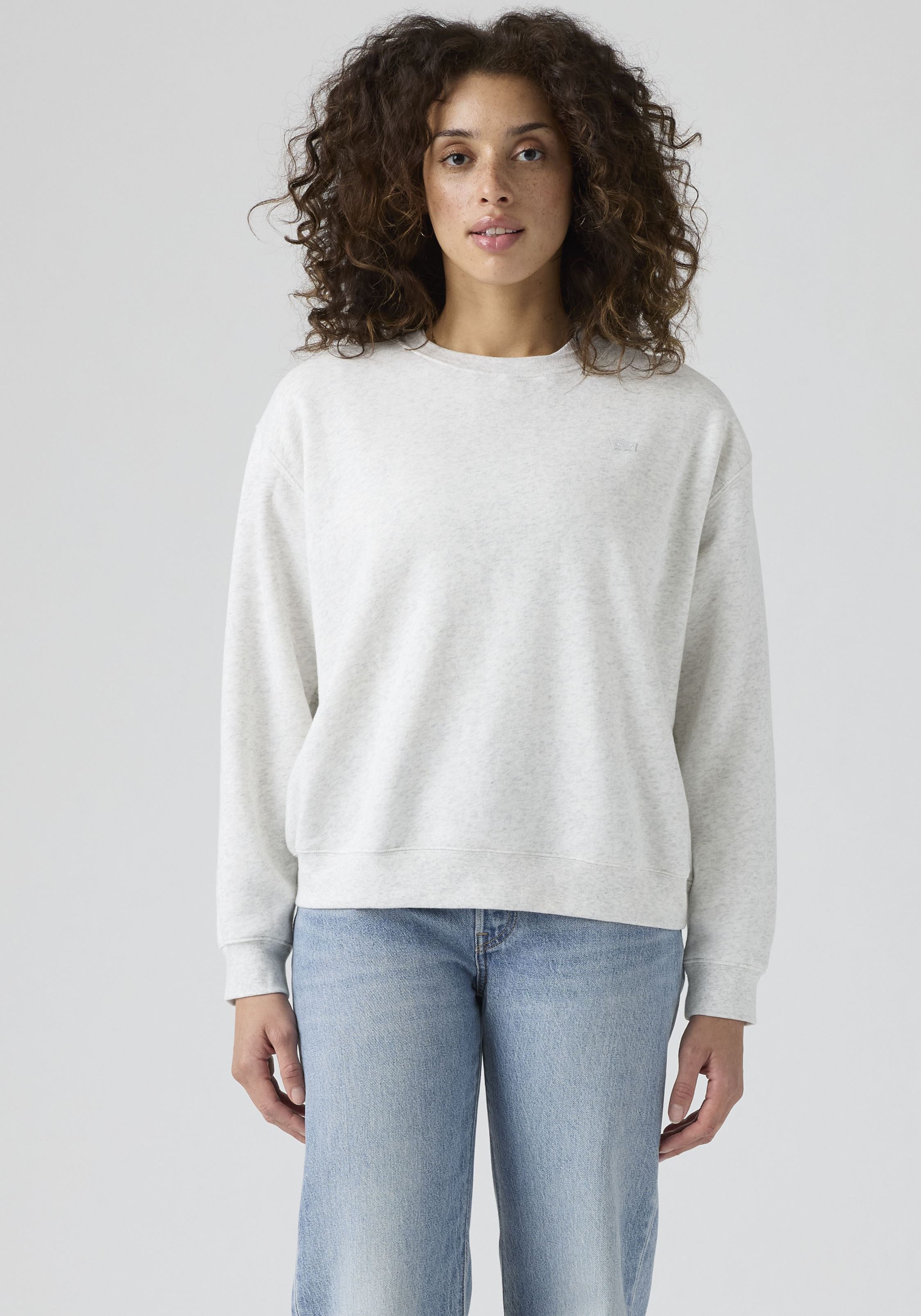 Levi's® Sweatshirt EVERYDAY CREW SWEATSHIRT mit kleinem Logo auf der Brust
