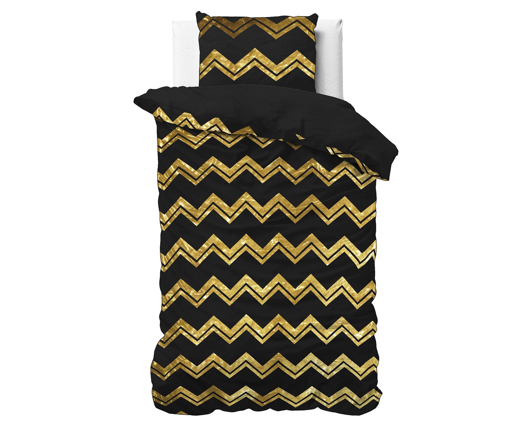 Sitheim-Europe Bettwäsche Glamour Wave Set Bettbezug & Kissenbezüge, Mikrof günstig online kaufen