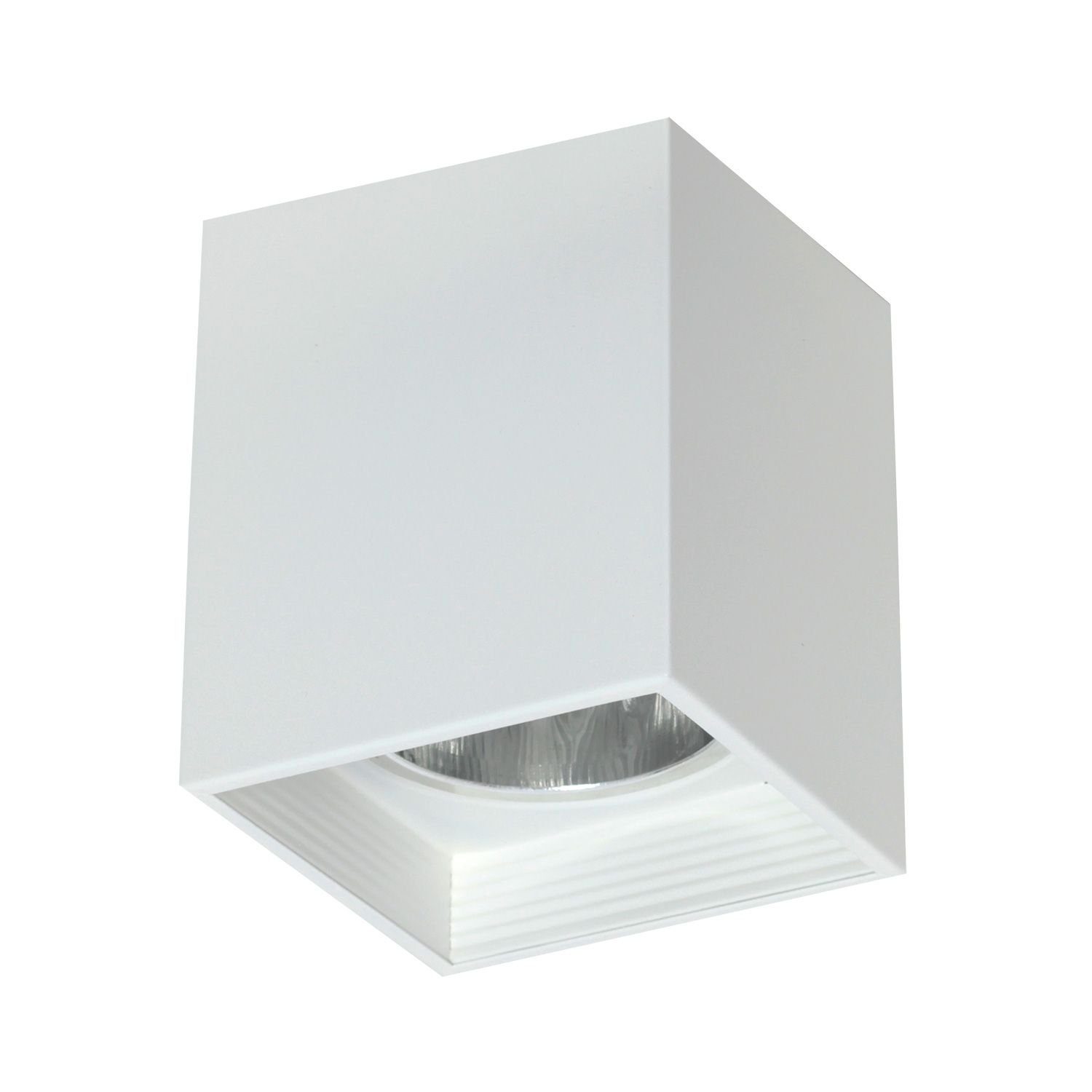Metall Weiß ohne Metall Deckenleuchte DOWNLIGHT, Wohnzimmer DOWNLIGHT Leuchtmittel, Modern Licht-Erlebnisse GU10