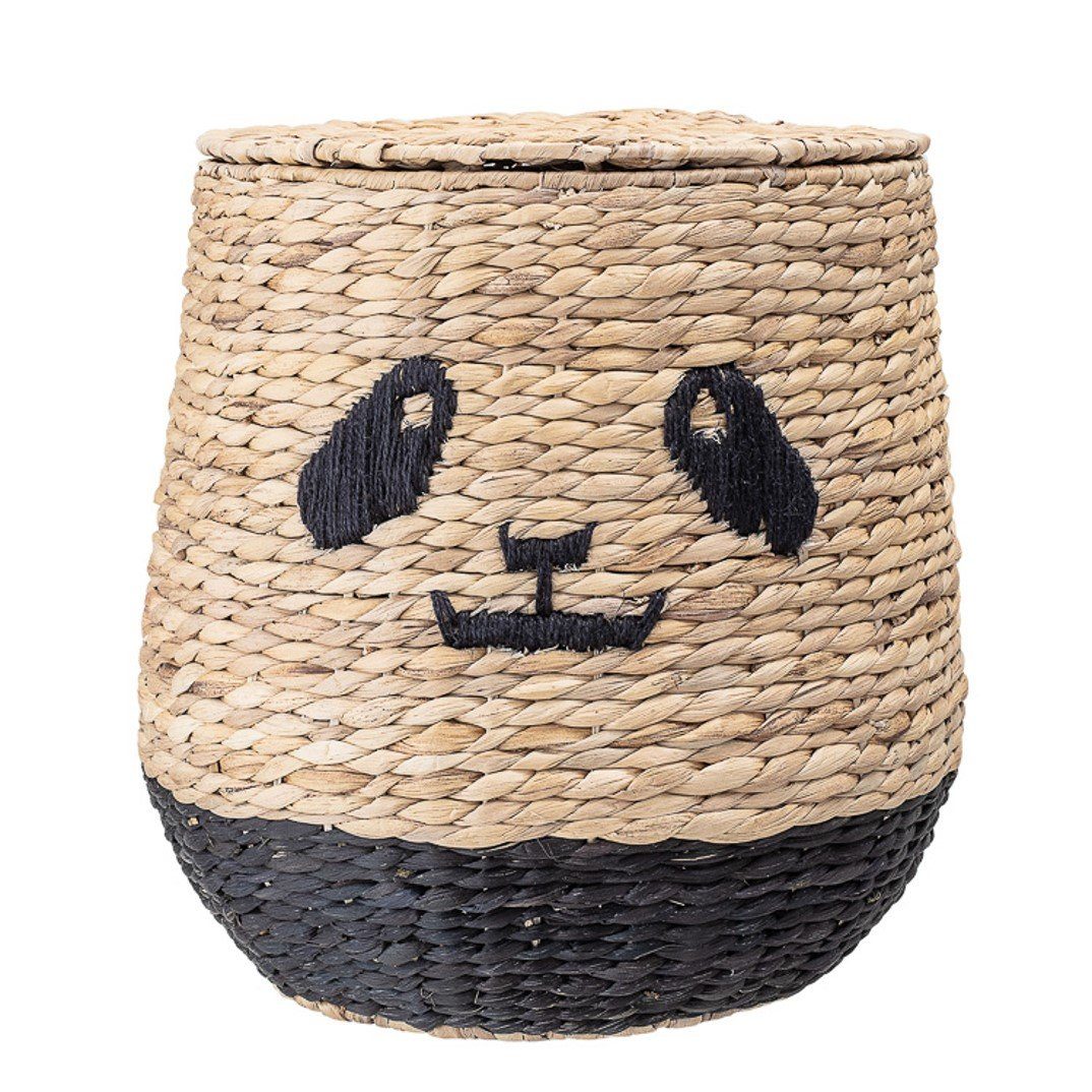 Bloomingville Aufbewahrungskorb Bloomingville Korb PANDA mit Deckel Lächelnd. € 193,00